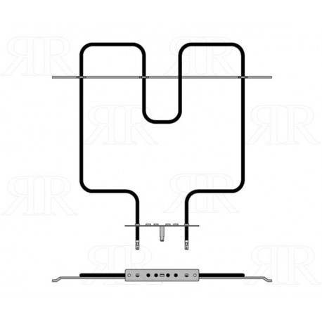 RESISTENZA CIELO FORNO W1400 V230