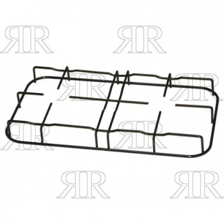 GRIGLIA IN PIATTINO SMALTATA A 2 FUOCHI