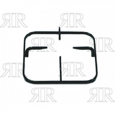 GRIGLIA PIATTINO SMALTATA AD 1 FUOCO 207 X 210 MM