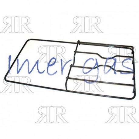 GRIGLIA IN FILO SMALTATA AD 1 FUOCO + PIASTRA