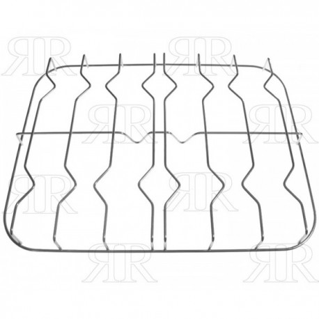 GRIGLIA IN FILO CROMATA A 4 FUOCHI 425 X 565 MM