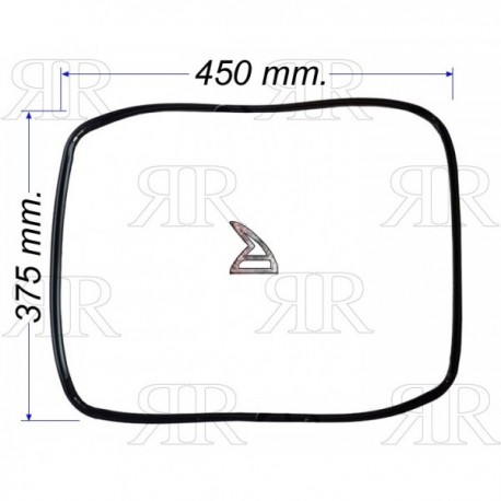 GUARNIZIONE PER FORNO TIPO LOFRA E VARIE 450 X 375