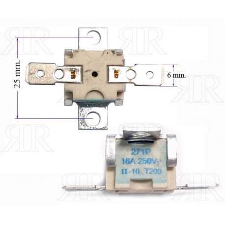 Termostato di Sicurezza per Forno Candy Hoover Iberna Gasfire