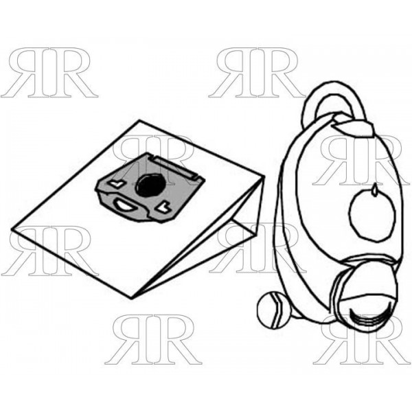 EXTRAFILTERS 5 SACCHI MOULINEX