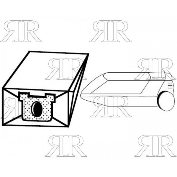 EXTRAFILTERS 6 SACCHI PANASONIC