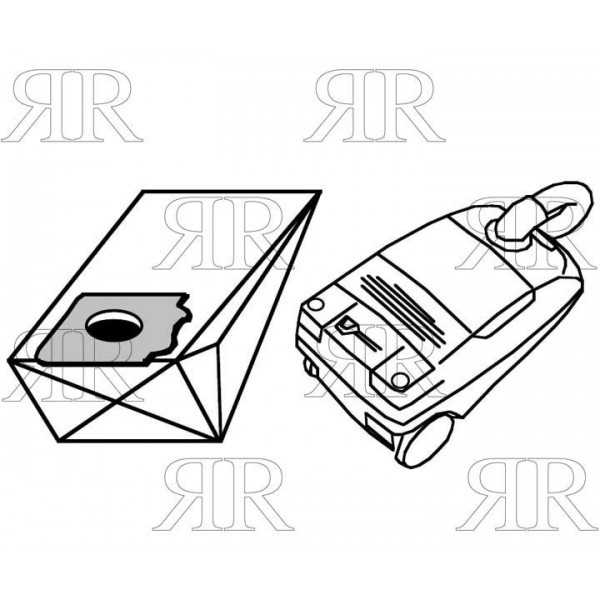 EXTRAFILTERS SOSTITUISCE IM10 10 SACCHI-FILTRO ASPIRAPOLVERE